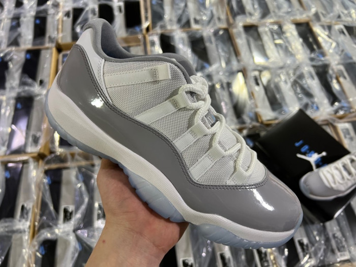 Air Jordan 11 Low “Cement Grey” AV2187-140