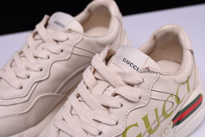 G*u*i logo rhyton vintage trainer sneaker 500877 drw00 9522
