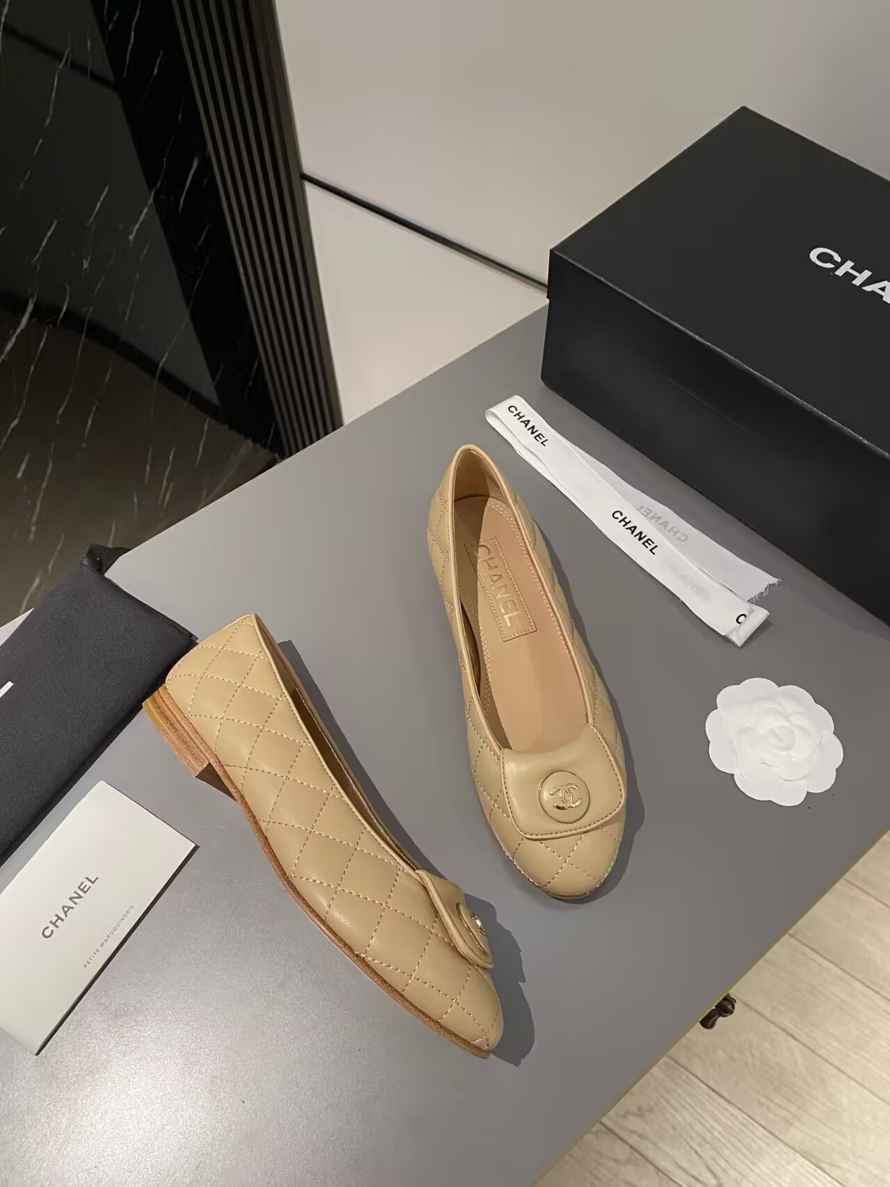UA Ch**el Ballet Flats