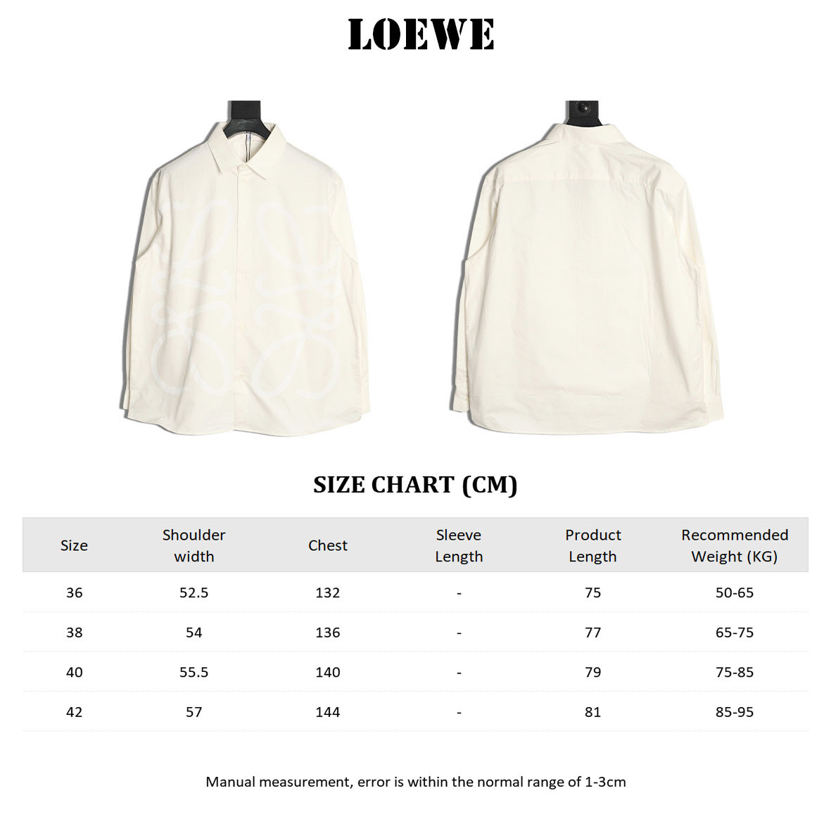 L0ew* Anagram Long-sleeved Shirts