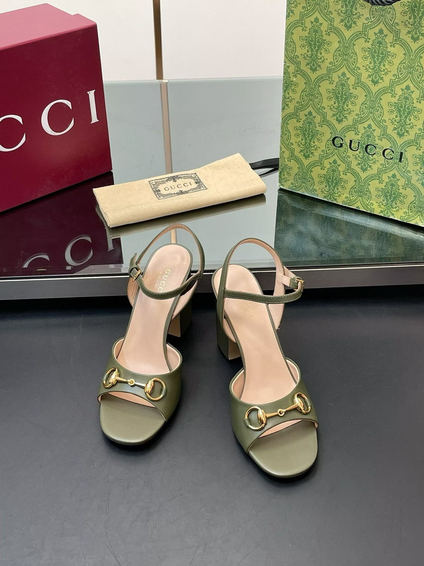 UA Gvc*1 Horsebit Sandal