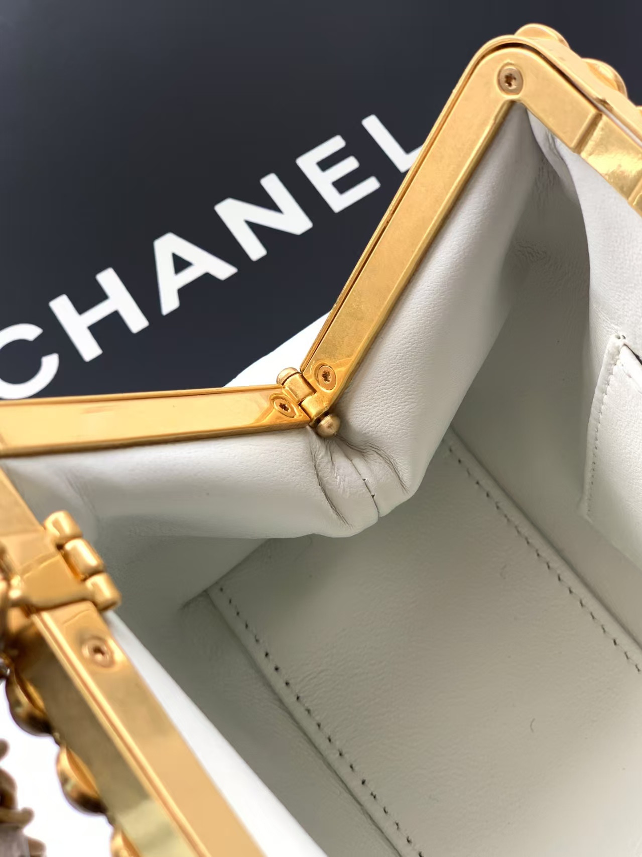 Ch**el Clutch AS5912 10x20x7cm