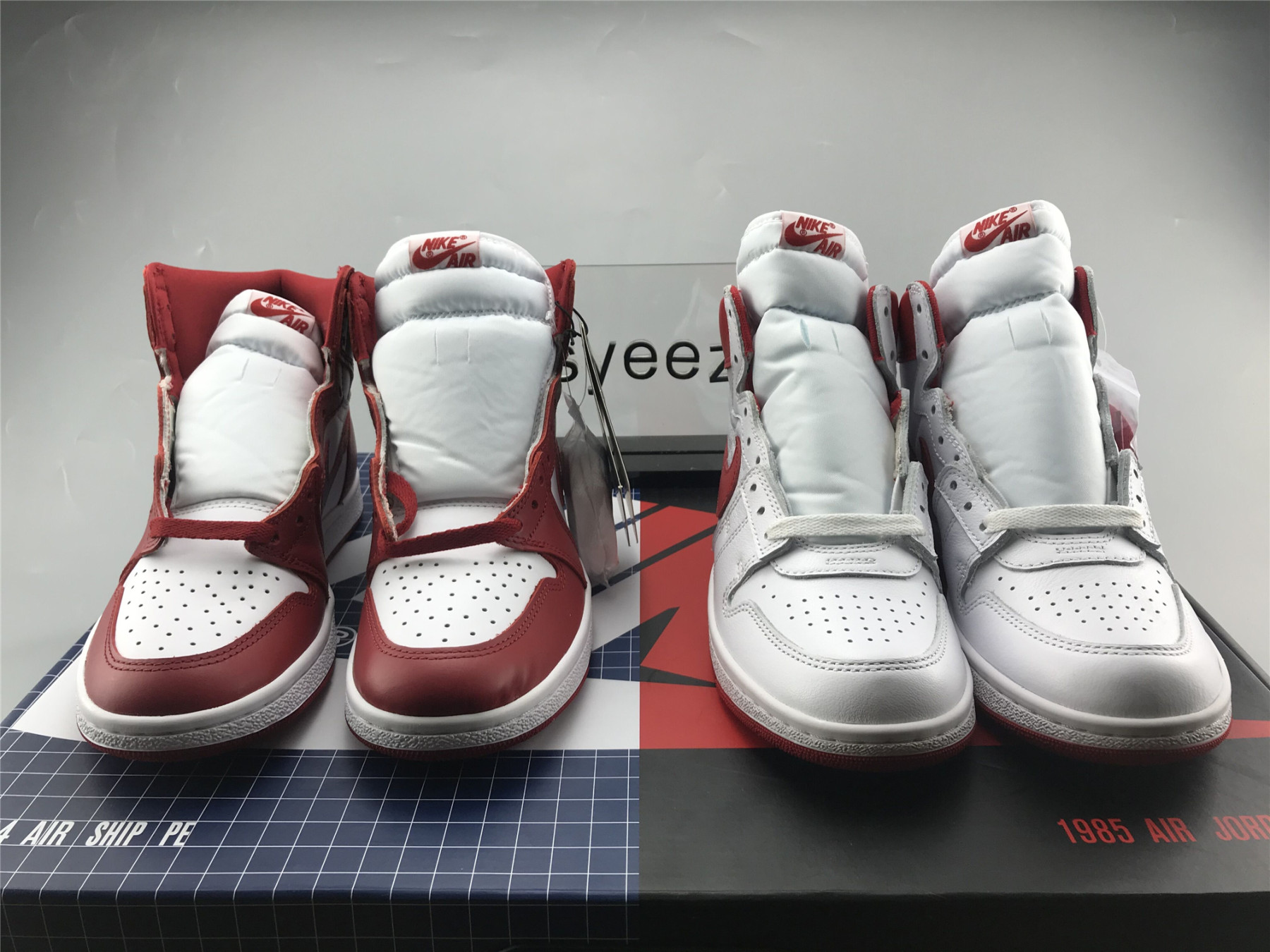 UA AIR JORDAN NEW BEGINNINGS PACK RETRO HIGH 1 & NIKE AIR SHIP