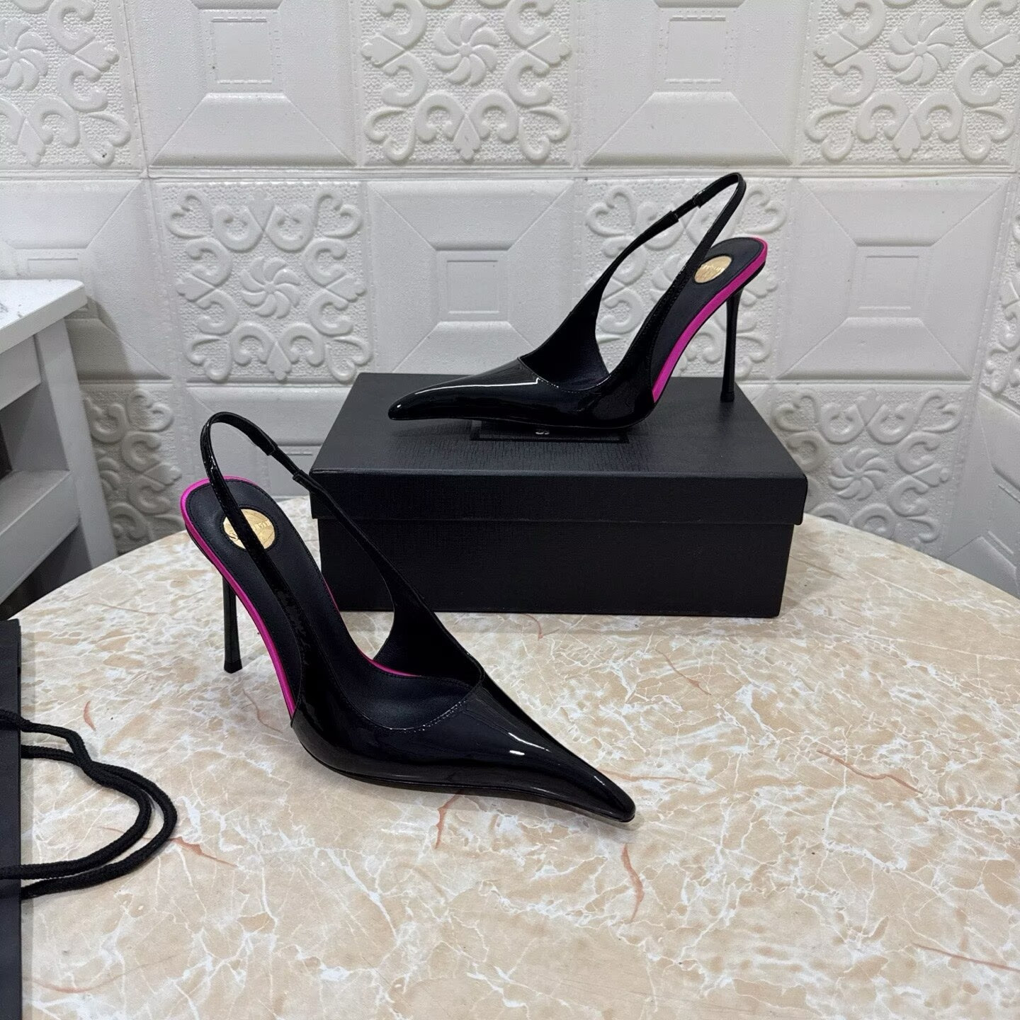UA Y51 Amalia 110 Slingback Pumps