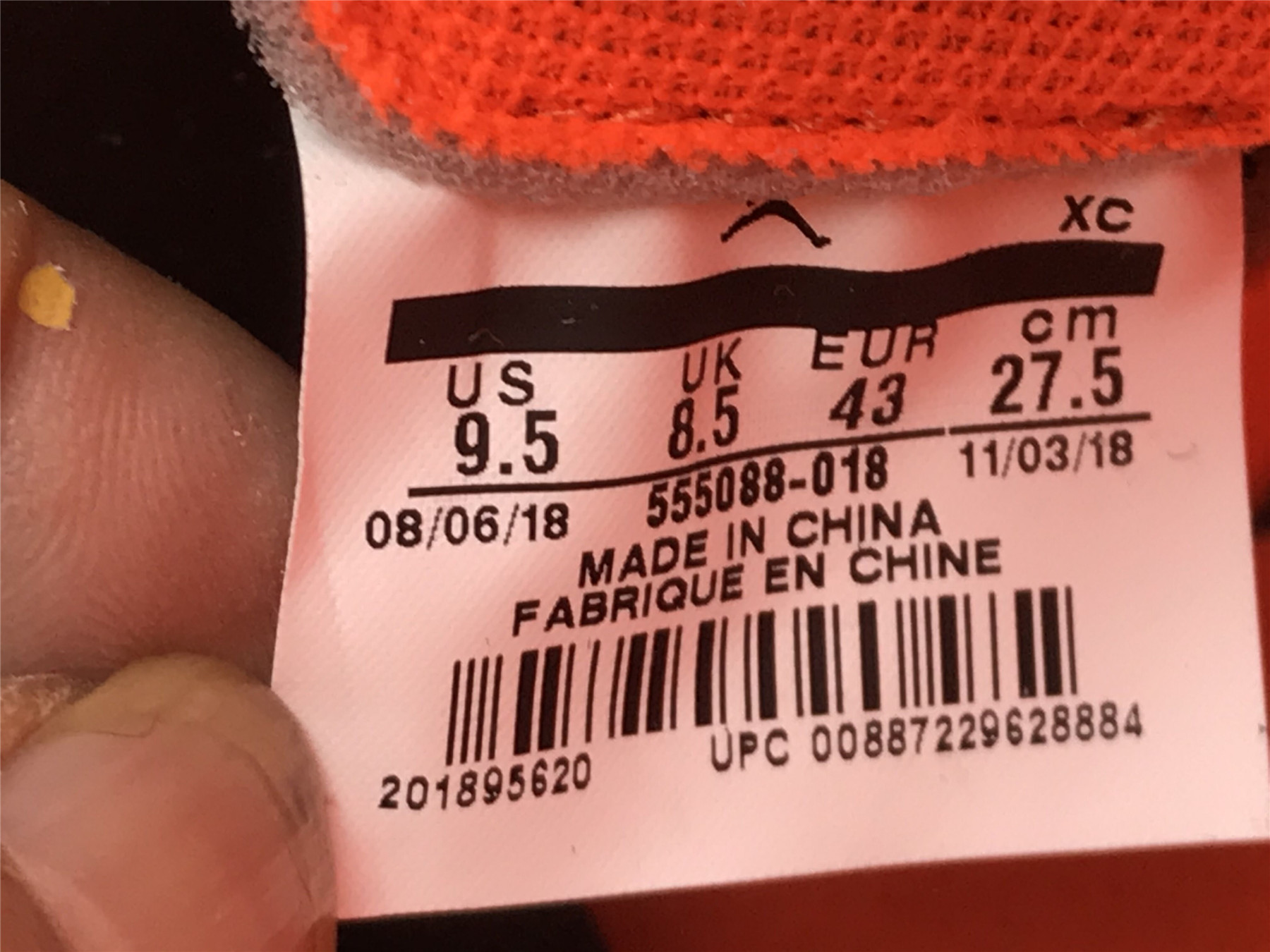 UA AIR JORDAN 1 RETRO HIGH OG 