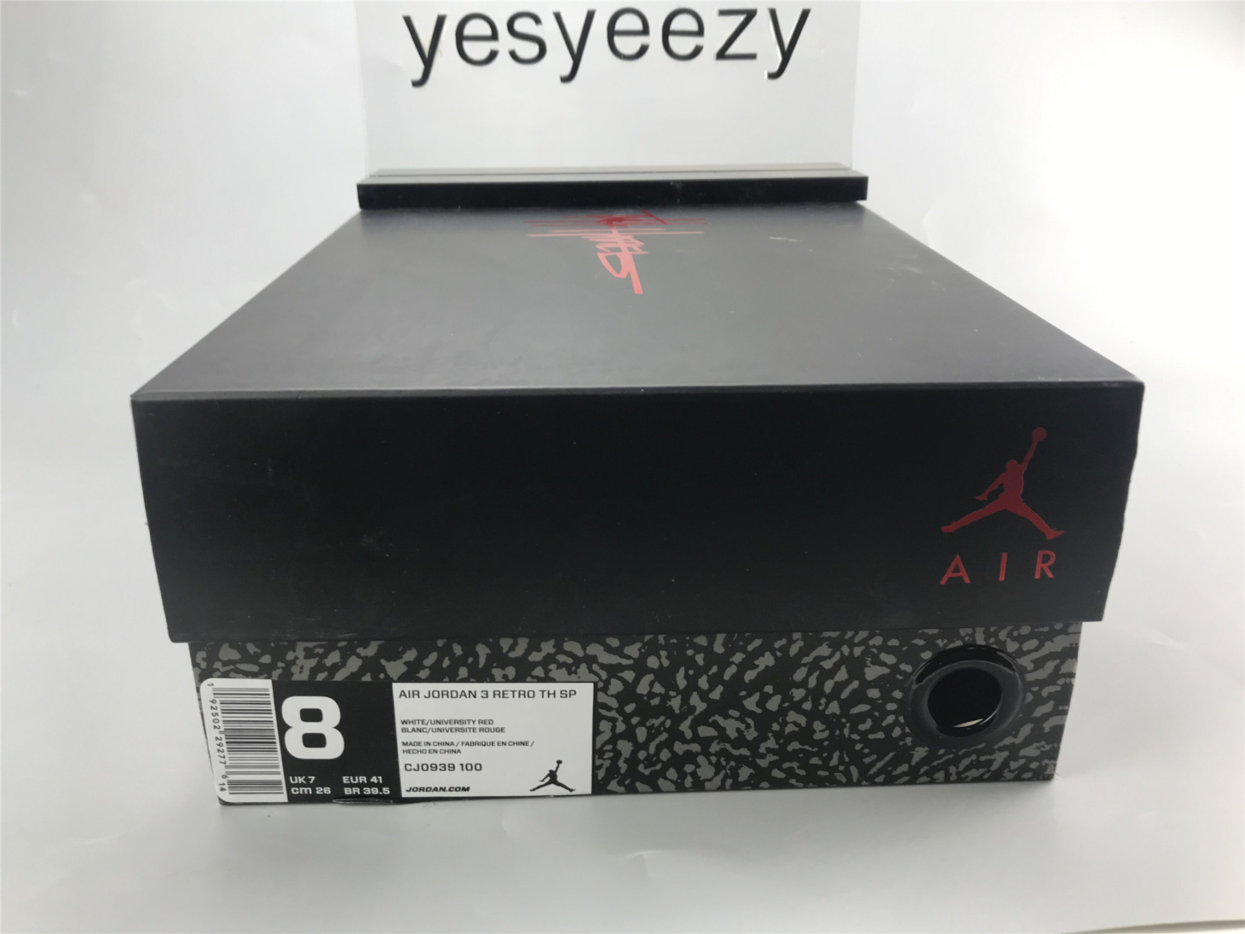 UA AIR JORDAN 3 RETRO TINKER 