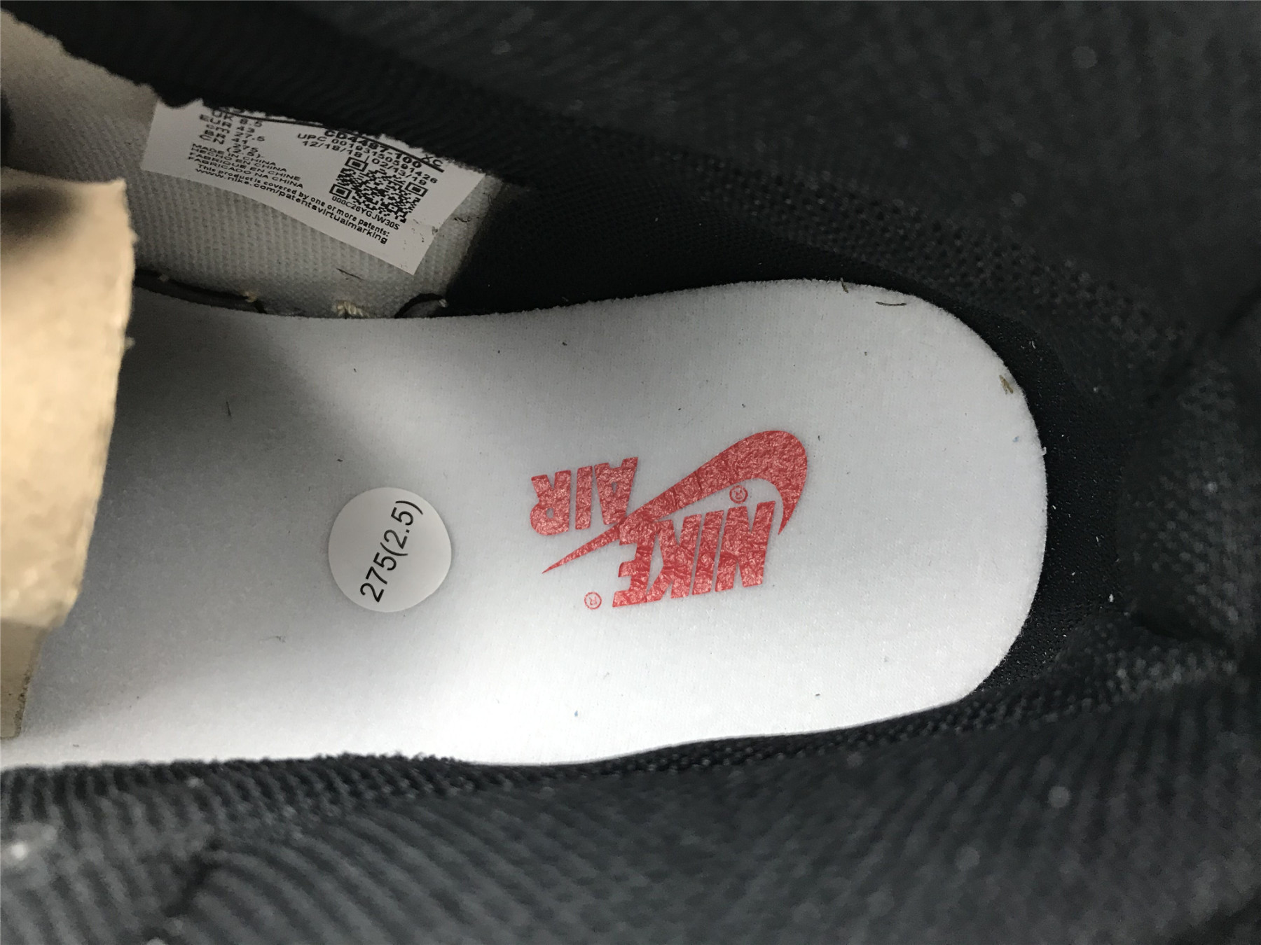 UA TRAVIS SCOTT X AIR JORDAN 1 HIGH "REVERSE"
