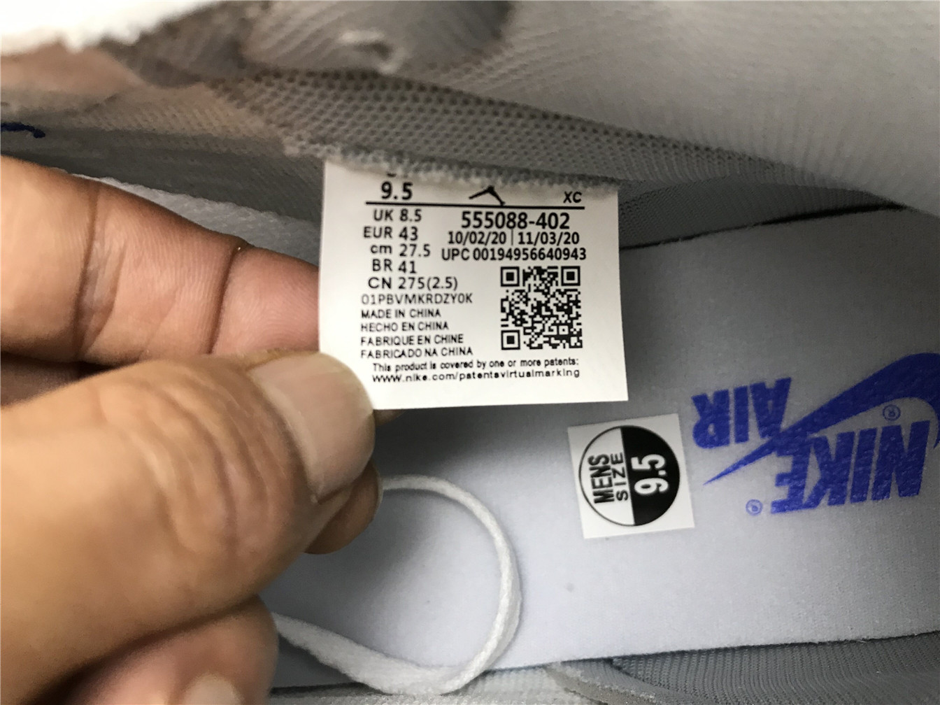 UA AIR JORDAN 1 RETRO HIGH OG 