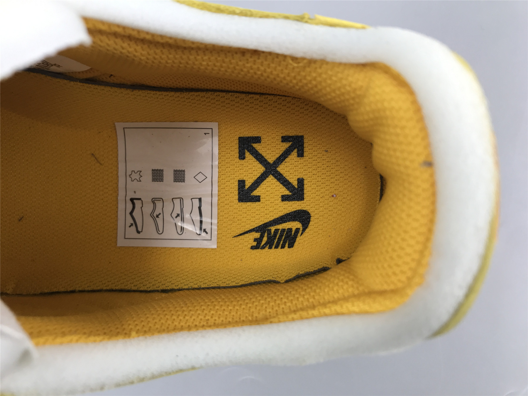 UA NIKE OFF-WHITE X AIR FORCE 1 LOW 