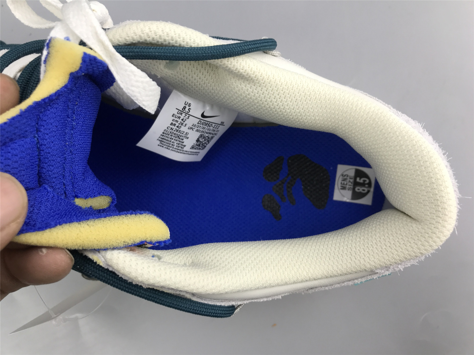 UA NIKE OFF-WHITE X DUNK LOW 