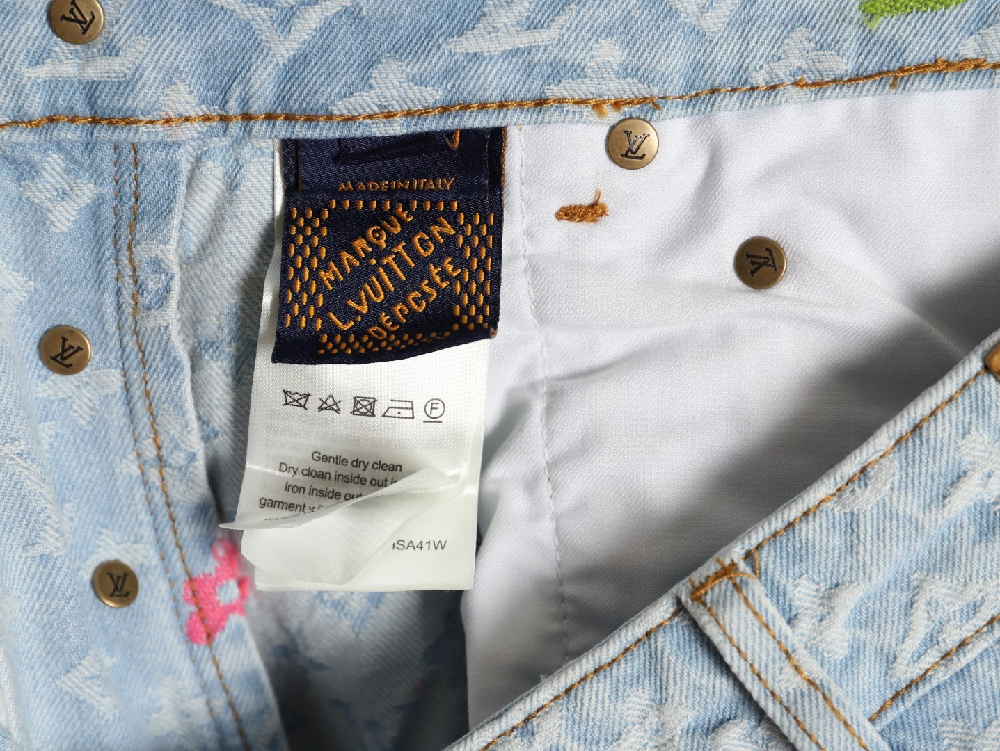 L0vis Vvtt0n LV 24ss Tyler Jeans Suit