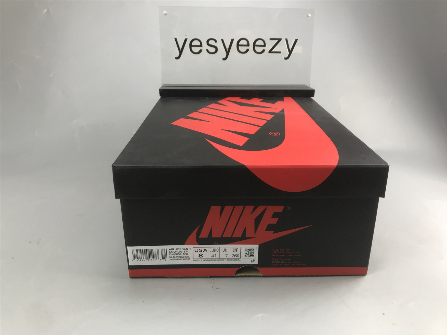 UA AIR JORDAN 1 LOW AJ1 TS