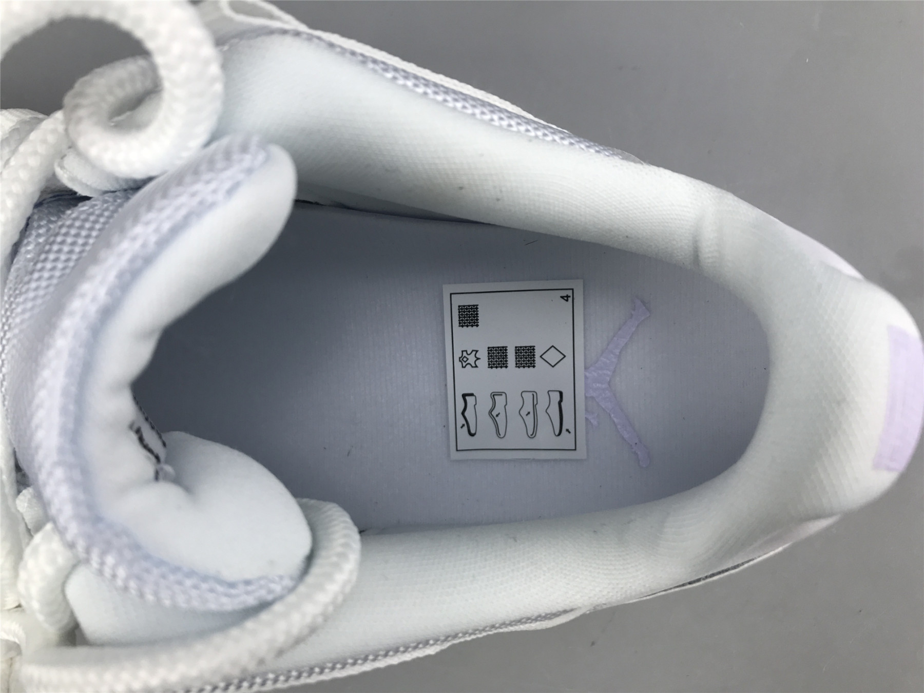 UA AIR JORDAN 11 LOW "PURE VIOLET"