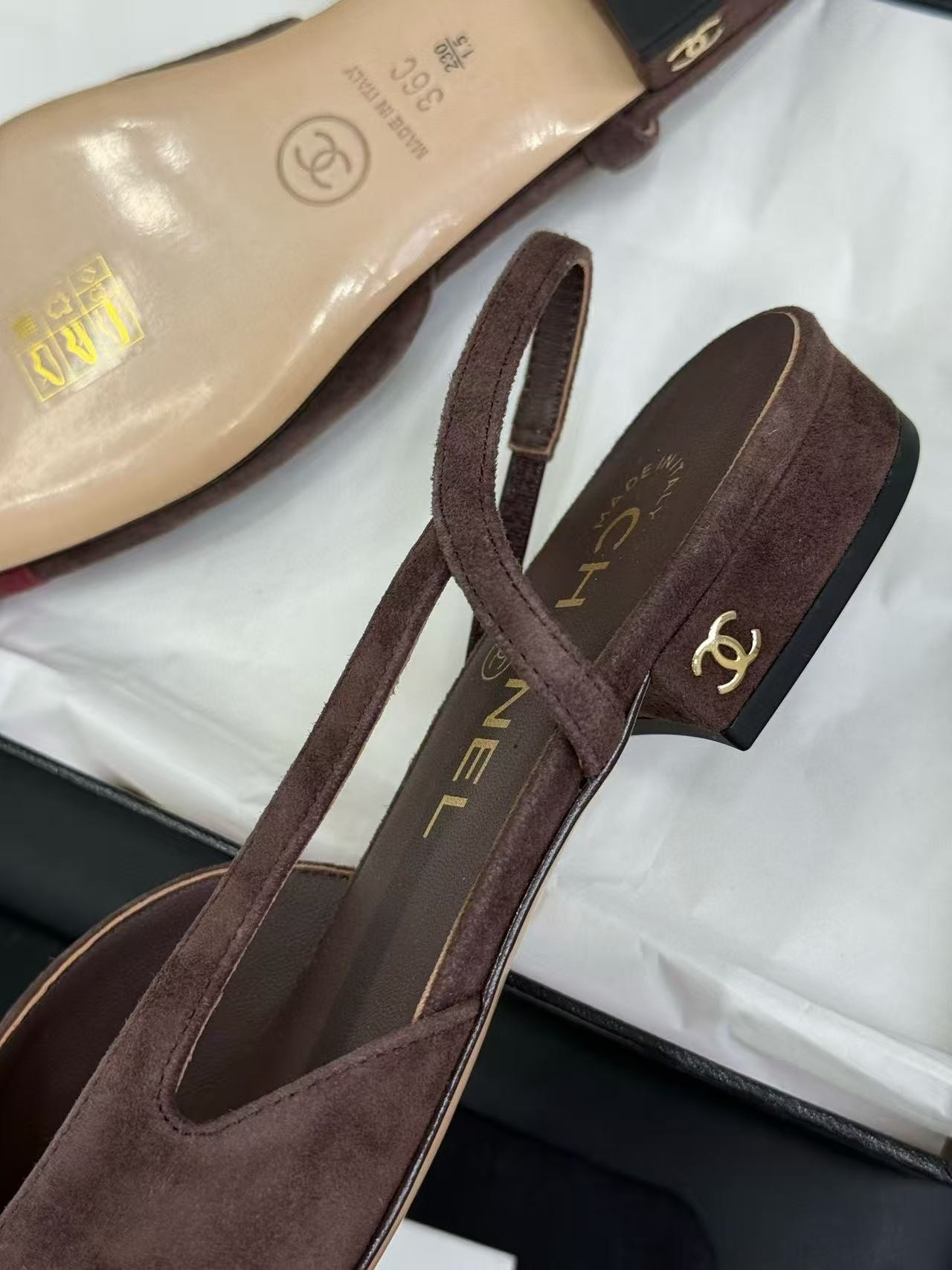 UA Ch**el Slingbacks
