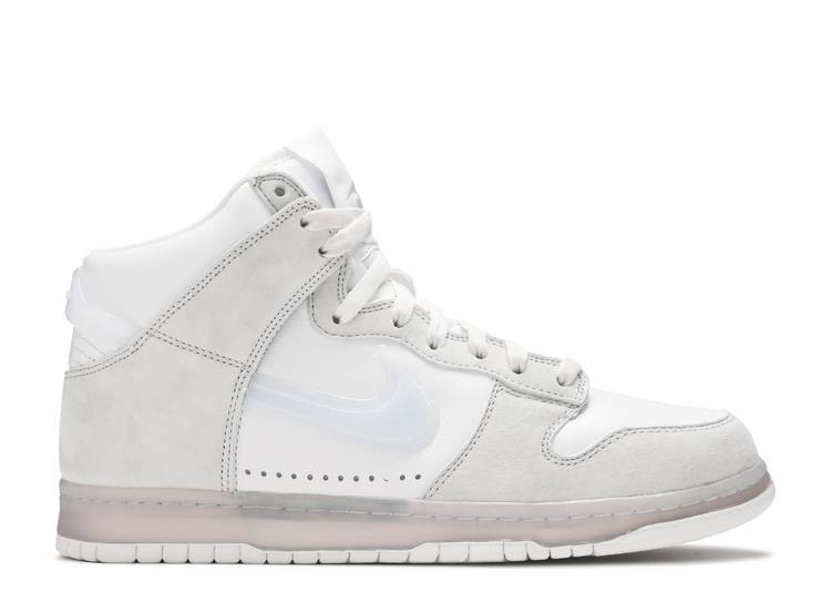 UA NIKE SLAM JAM X DUNK HIGH 'WHITE PLATINUM'