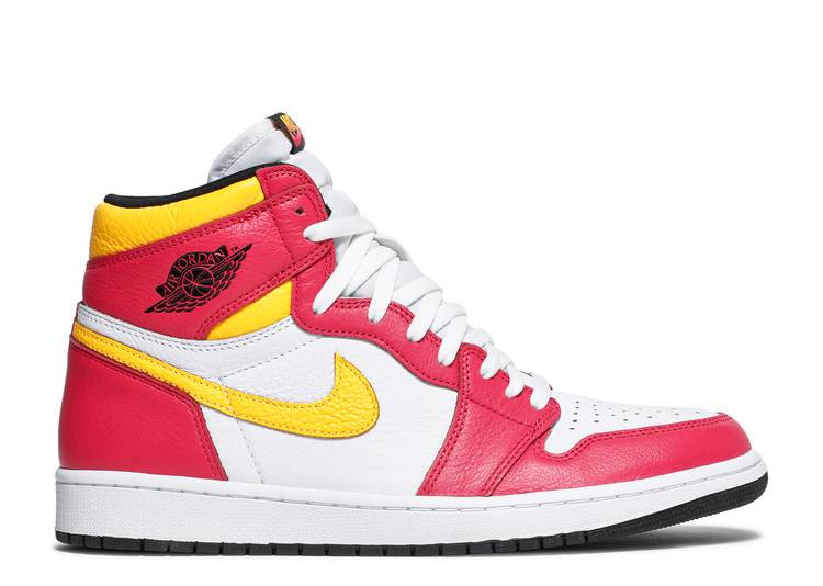 UA AIR JORDAN 1 RETRO HIGH OG 'LIGHT FUSION RED'