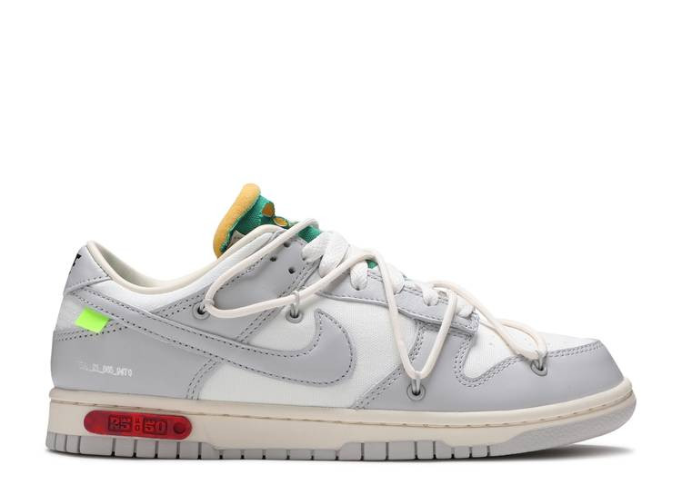 UA NIKE OFF-WHITE X DUNK LOW 'LOT 25 OF 50'
