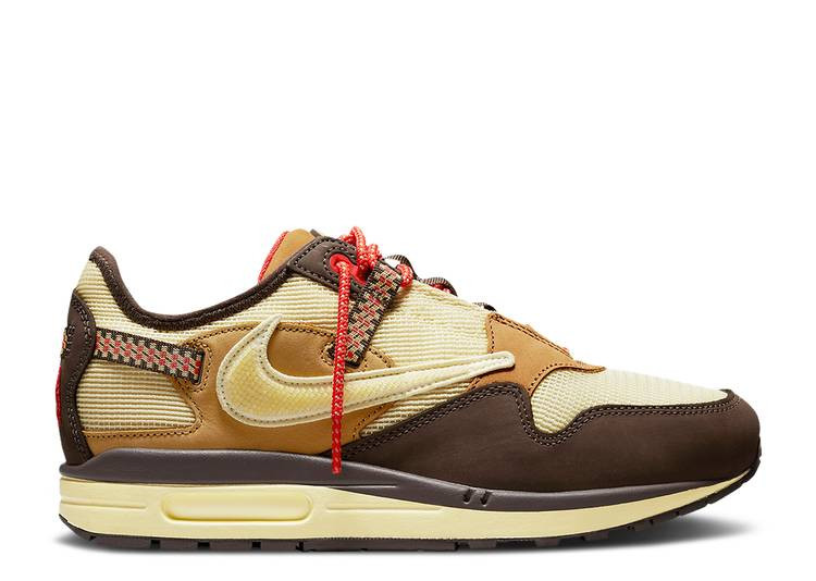 UA NIKE TRAVIS SCOTT X AIR MAX 1 'BAROQUE BROWN'