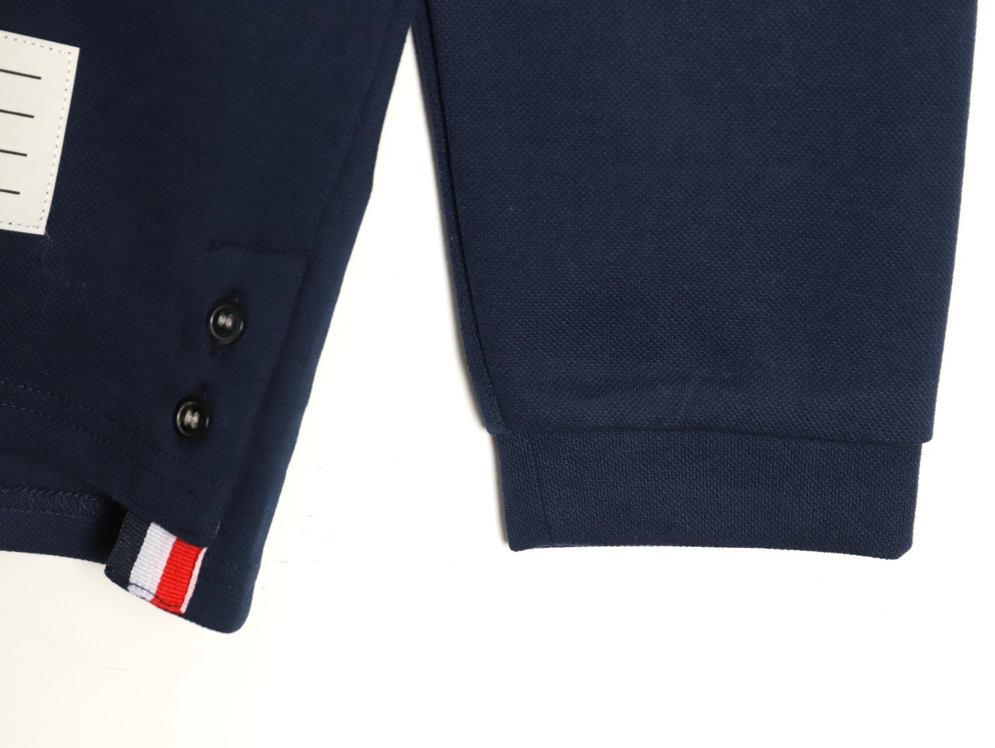 Thom Browne Long-sleeved Polo Shirt
