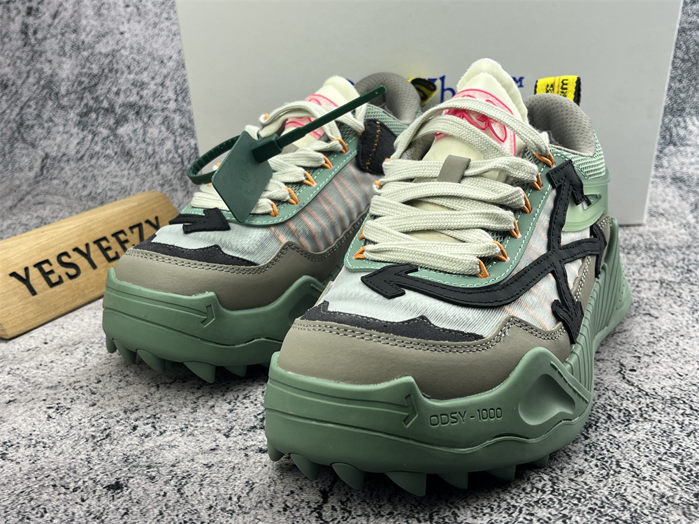 UA OFF-WHITE ODSY-1000 BLACK GREEN