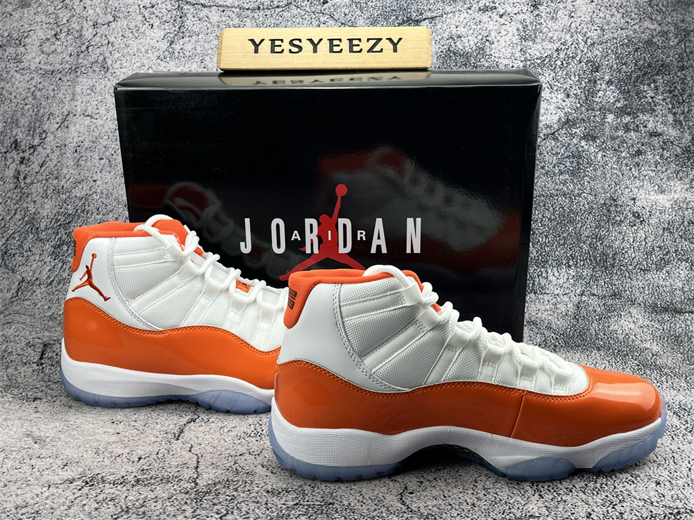 UA AIR JORDAN 11 RETRO ORANGE