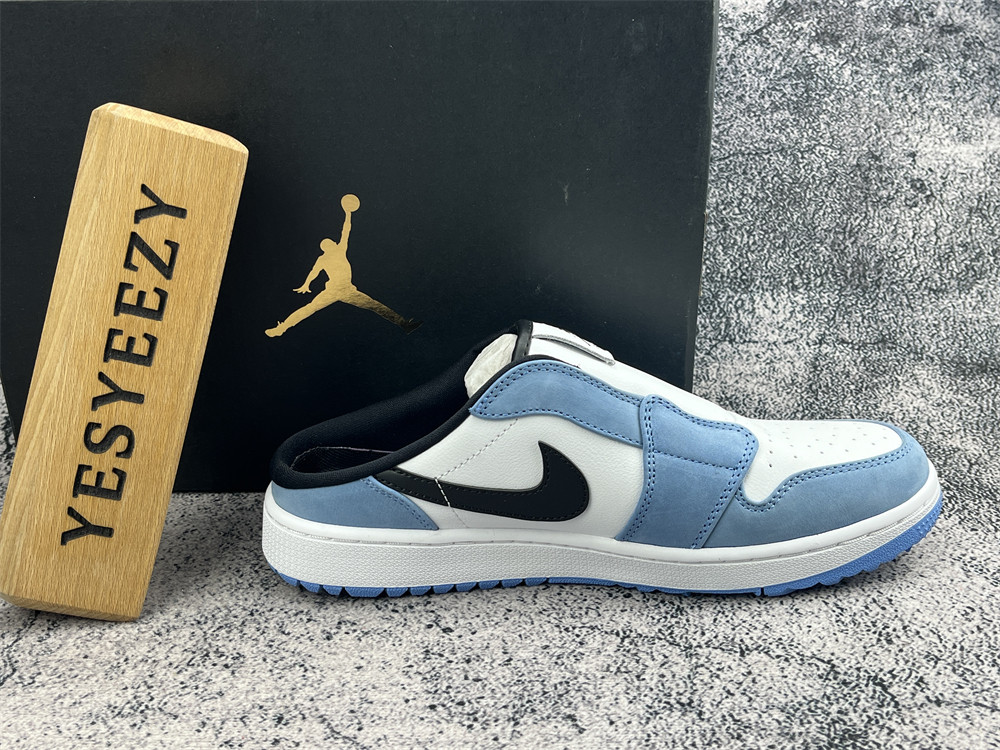 UA AIR JORDAN MULE GOLF UNIVERSITY BLUE NOW AVAILABLE