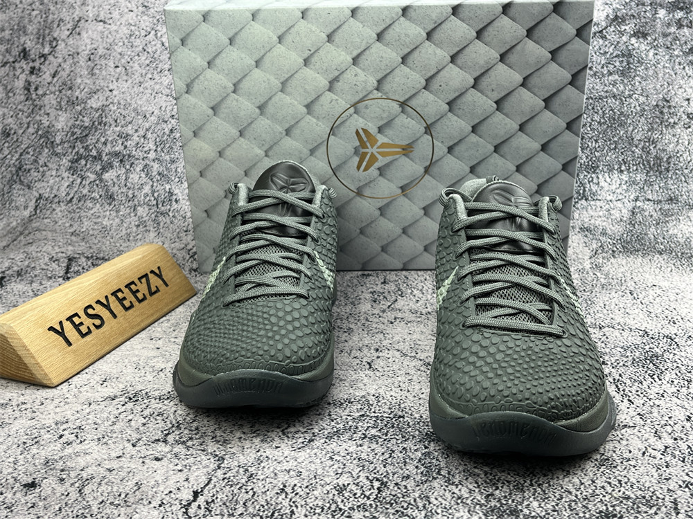 UA Nike Kobe 6 Black Mamba Collection Fade to Black