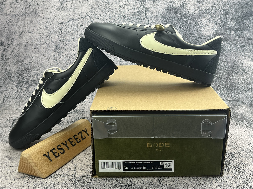 UA Nike Astro Grabber SP Bode Black Coconut Milk