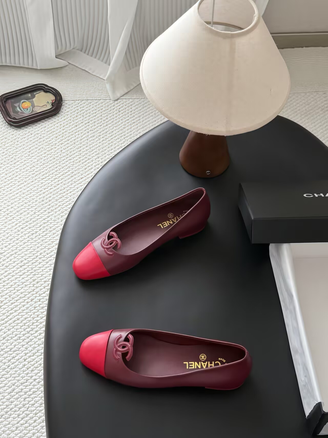 UA Ch**el Leather Ballet Flats