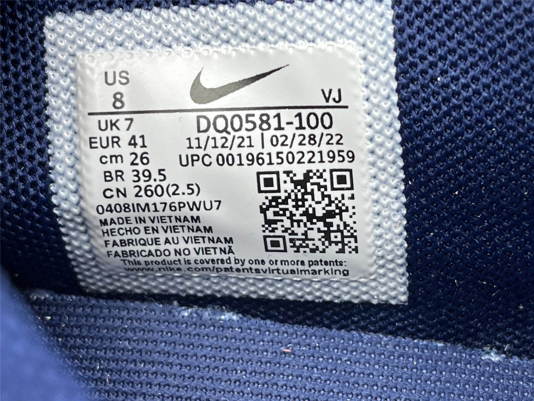 UA SACAI X NIKE AIR CORTEZ SP 4. 0 