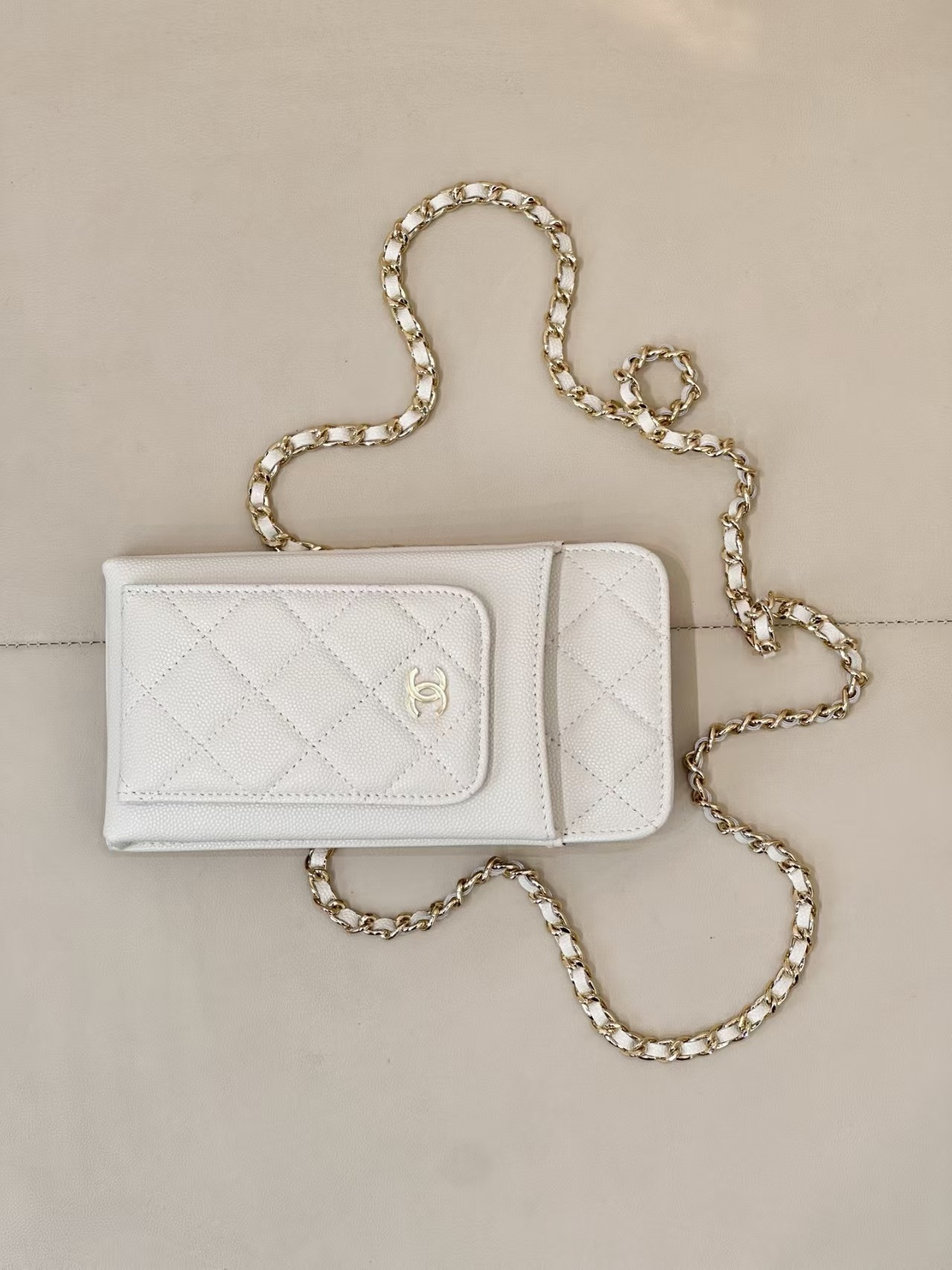 Ch**el Phone Bag 18x9x3cm