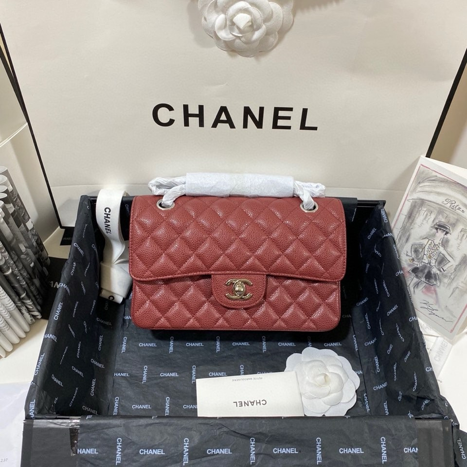 Ch**el SMALL CLASSIC HANDBAG 14.5×23×6cm