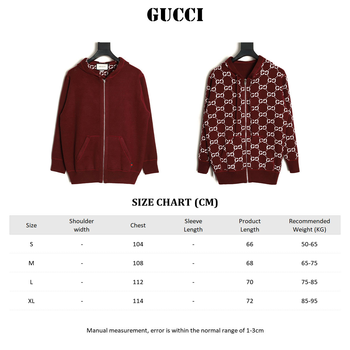 Gvc*1 Reversible Sweaters Coats