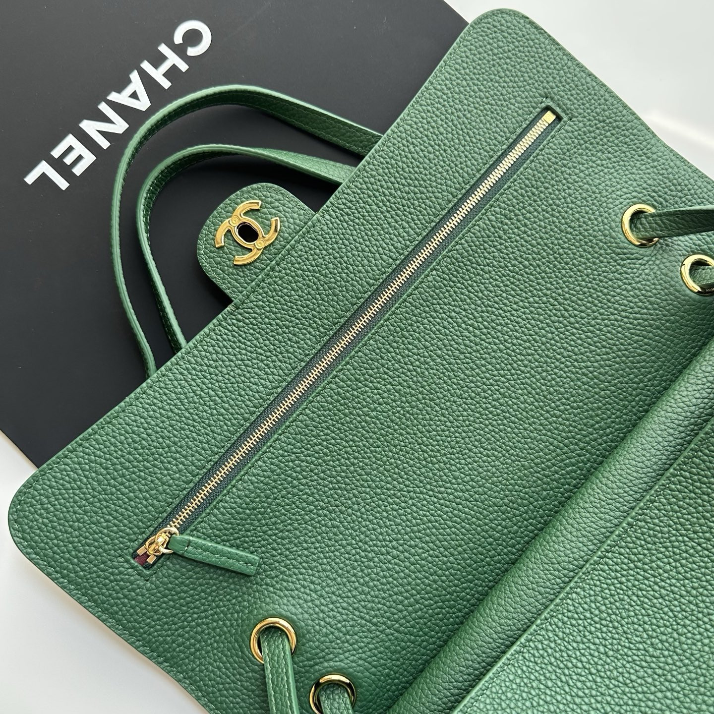 Ch**el Maxi Flap bag Gold hardware AS6231 19.5x32x10cm