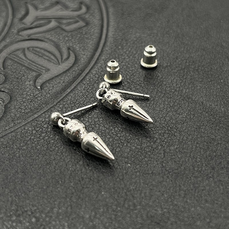 Ch*0me He**ts Bullet-shaped Earrings