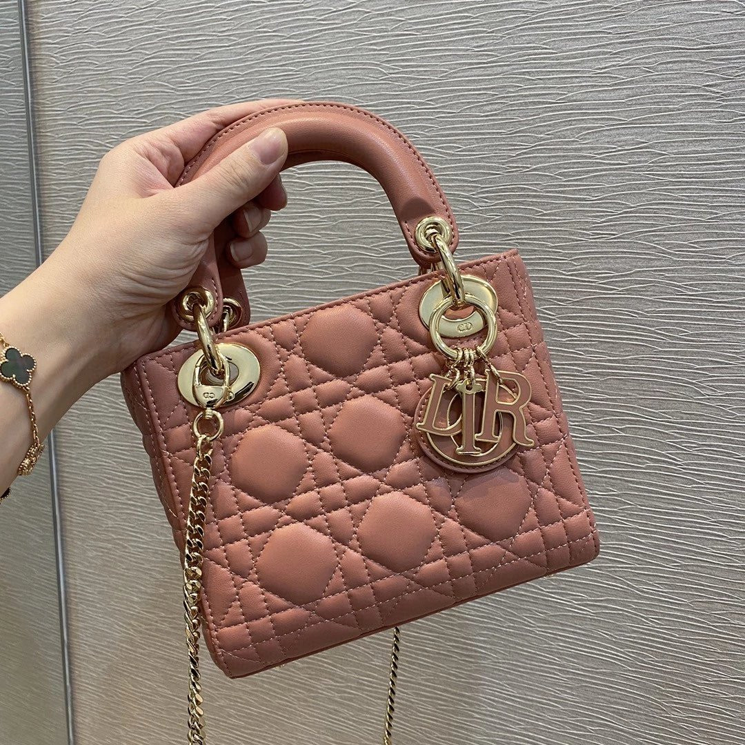 MINI LADY D10r D10rAMOUR BAG 6.5 x 6 x 3 inches