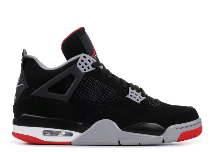 UA AIR JORDAN 4 RETRO OG 'BRED' 2019