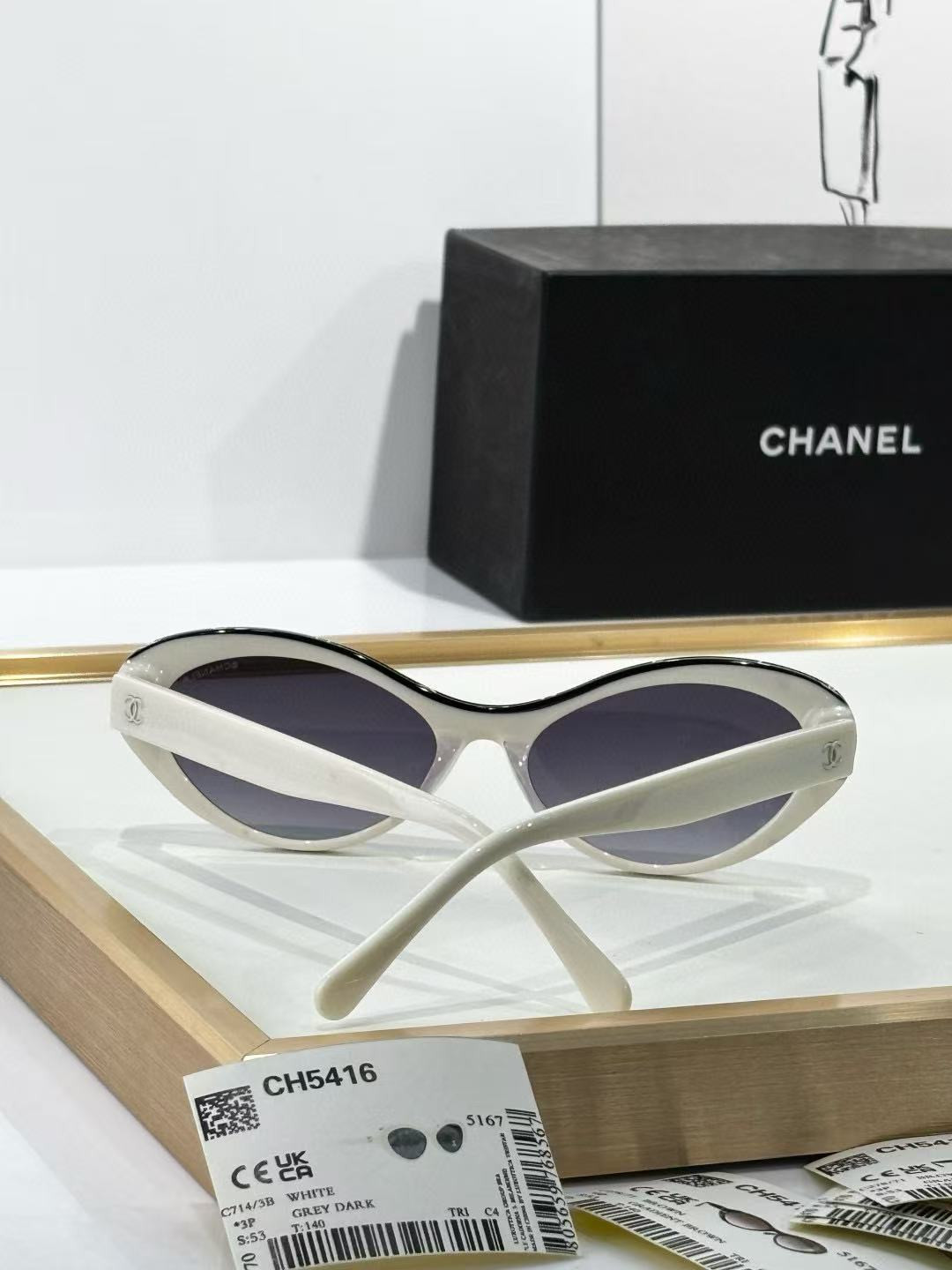 Ch**el Glasses CH5416 57-18-145