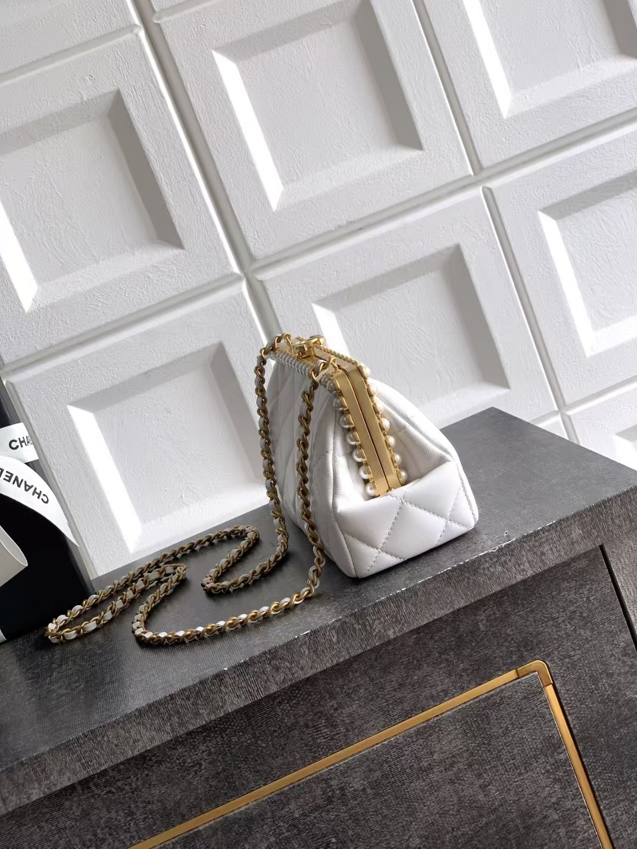 Ch**el Clutch AS5912 10x20x7cm