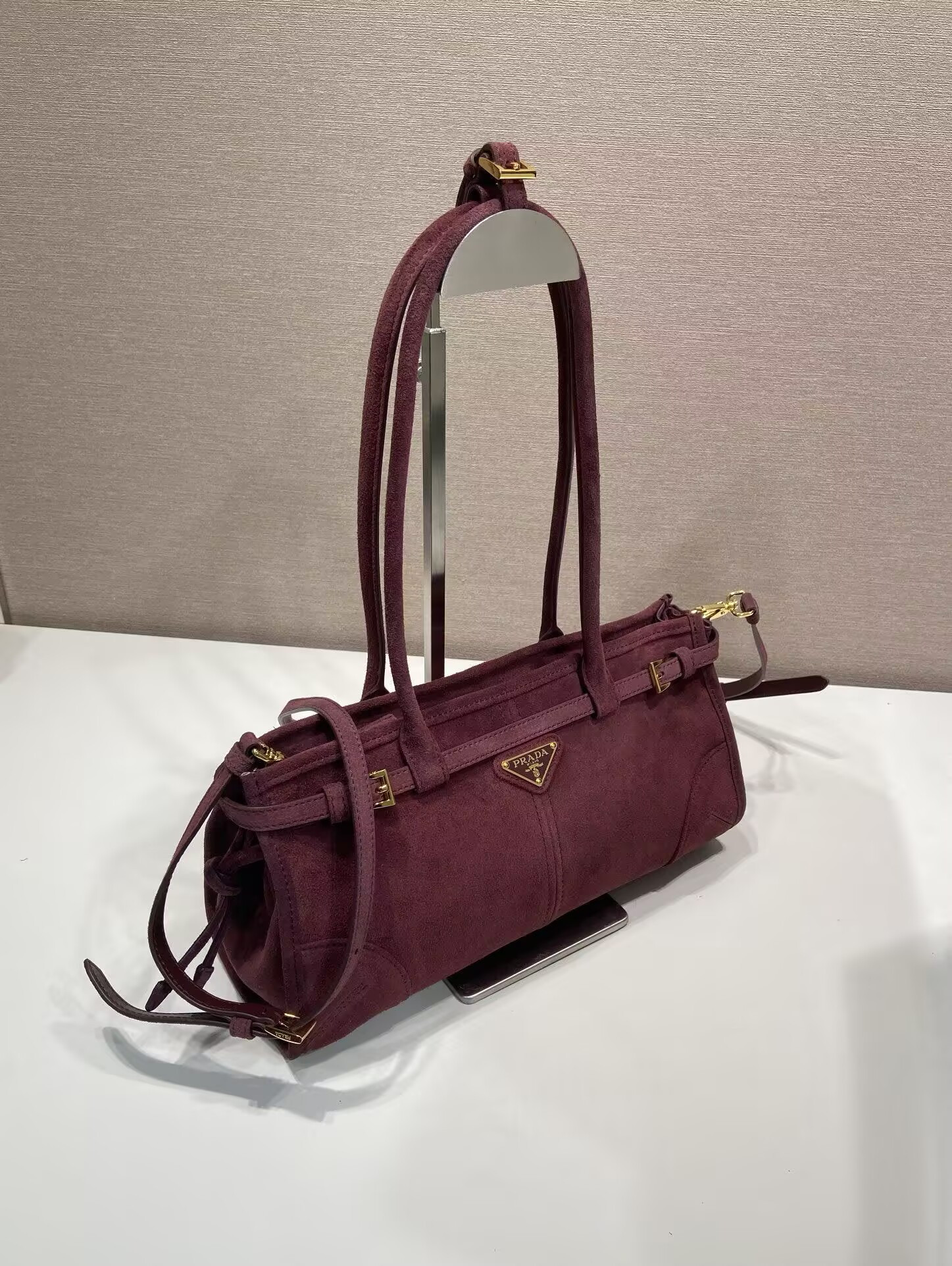 Pra*a Bonnie Medium Handbag 32x15.5x12cm