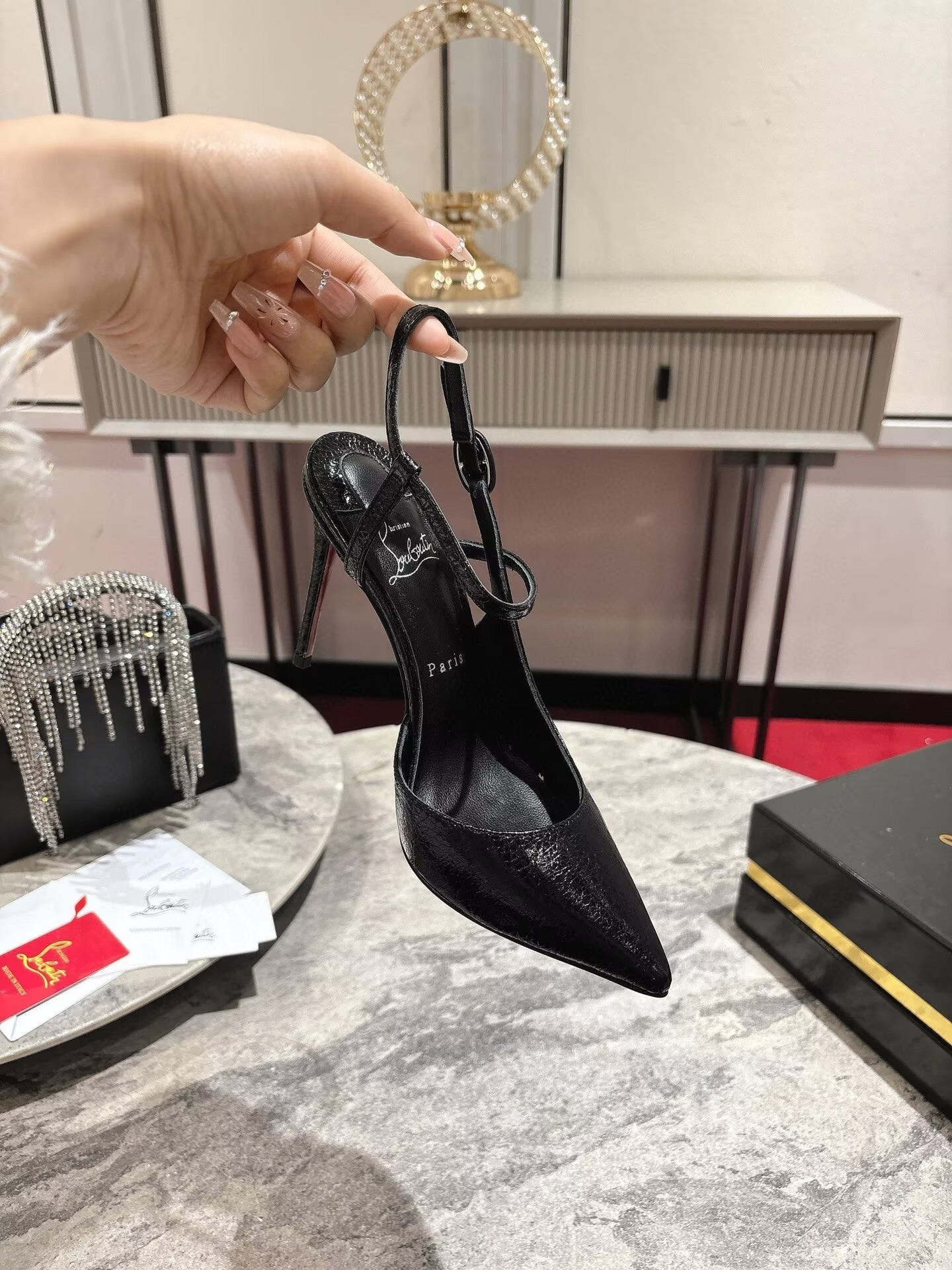 ua chr1st1an louboutin jenlove 100mm pumps(cusT0mized, no exchange no return, about 7-14 days)
