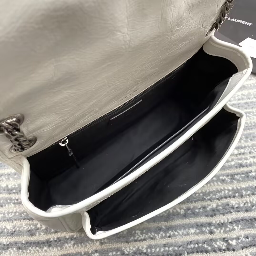 Y51 NIKI MEDIUM IN VINTAGE LEATHER SHINY 28x20x8.5cm