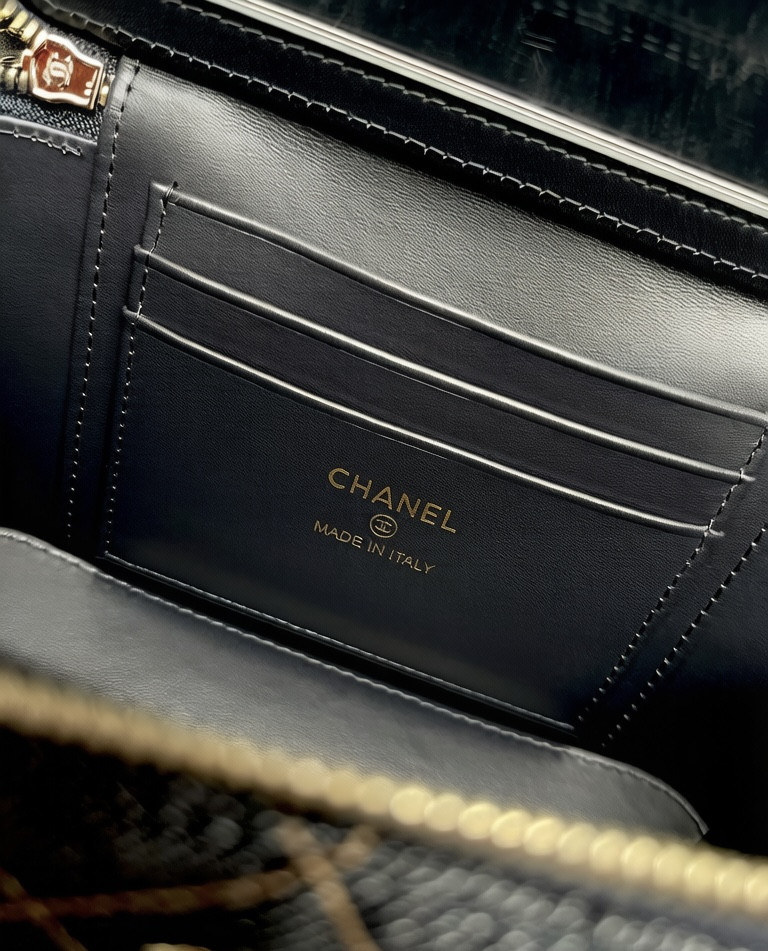 Ch**el Vanity with Chain AP1341 16x8x10cm (Light gold buckle)