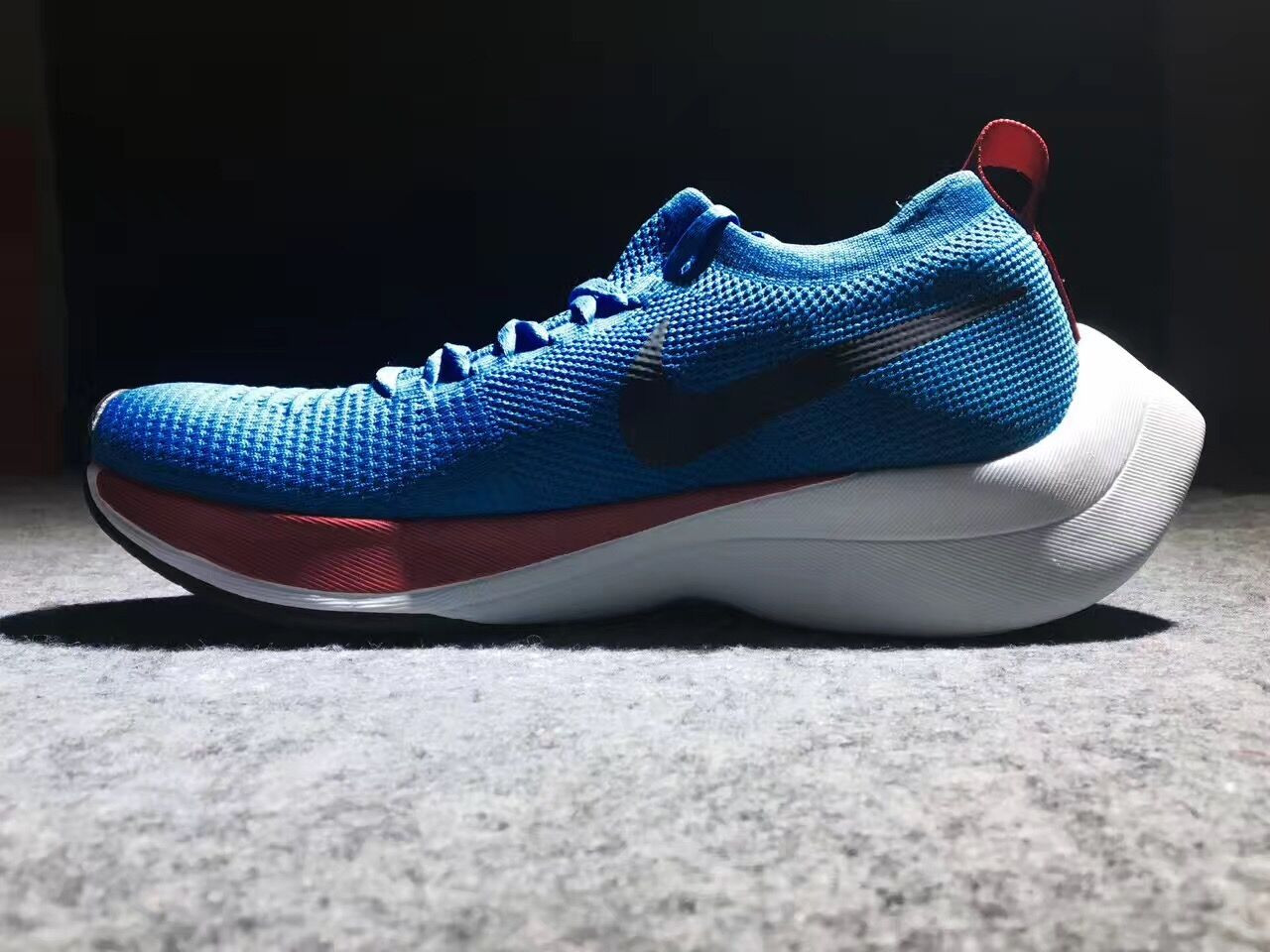 UA Nike Zoom Vaporfly Elite Blue Low