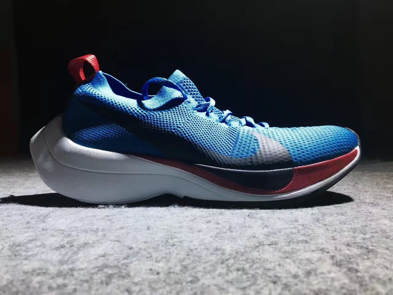 UA Nike Zoom Vaporfly Elite Blue Low