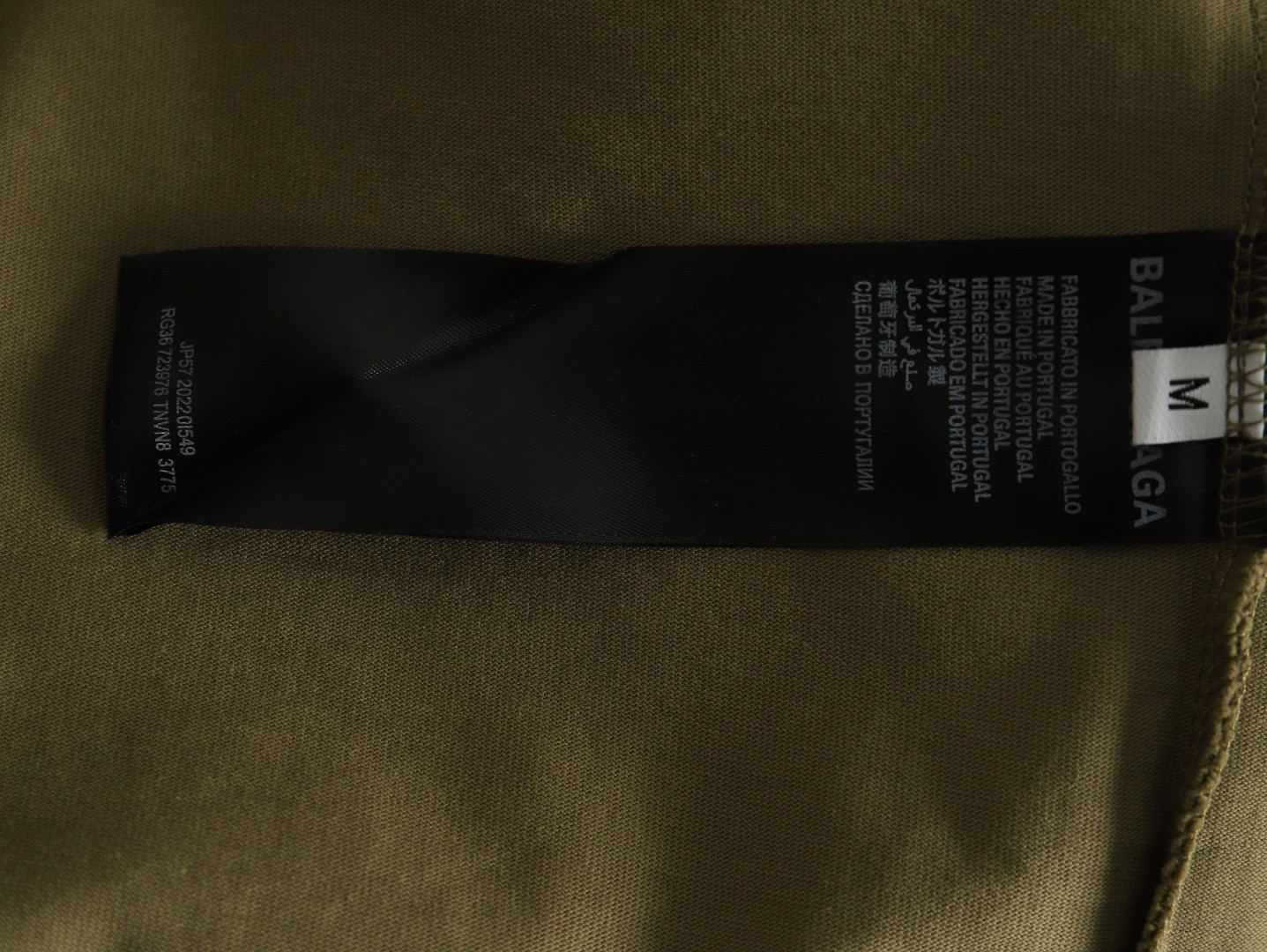 Ba1en*iaga 24Fw Long-sleeved T-shirt