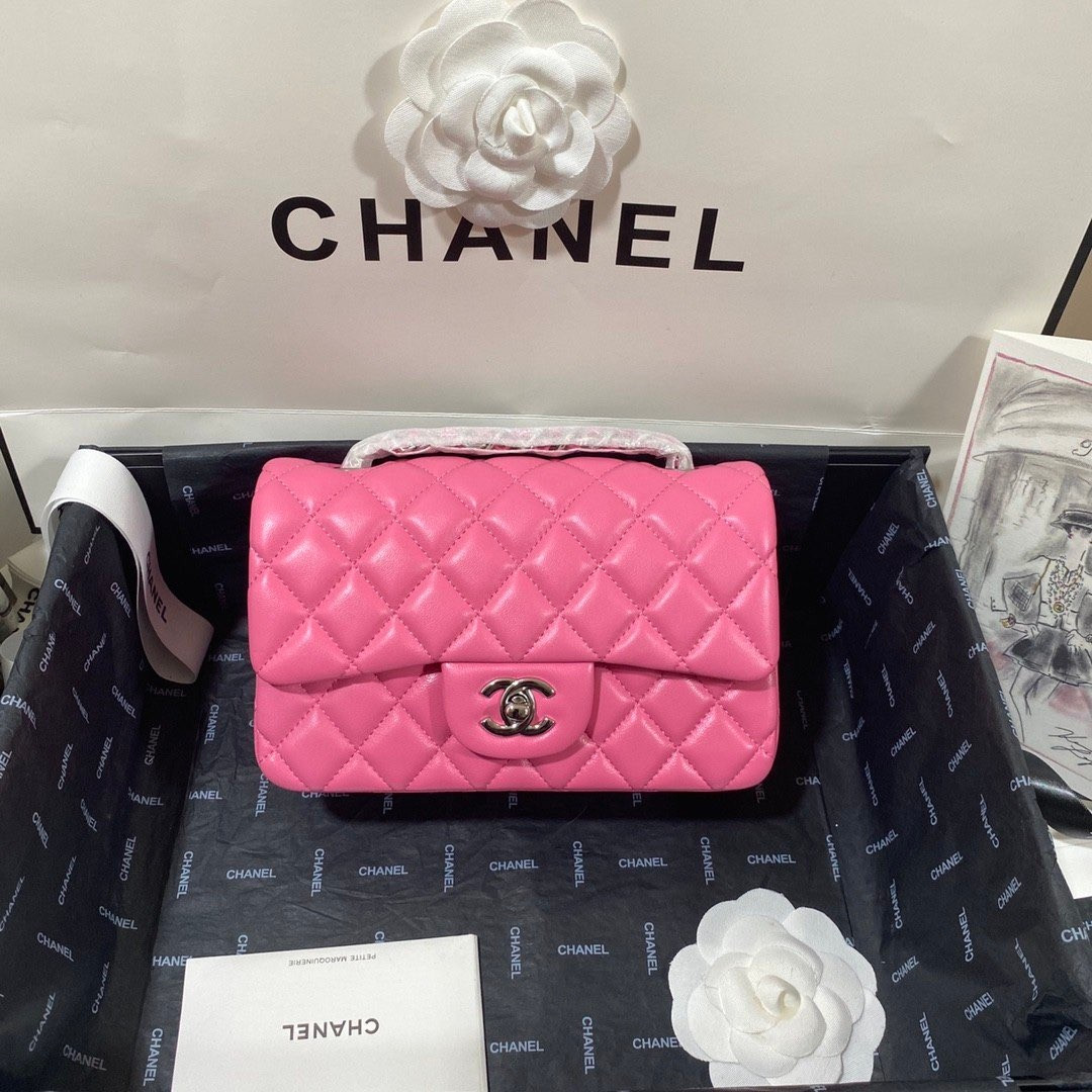 Ch**el Mini Flap Bag 20x12x6cm