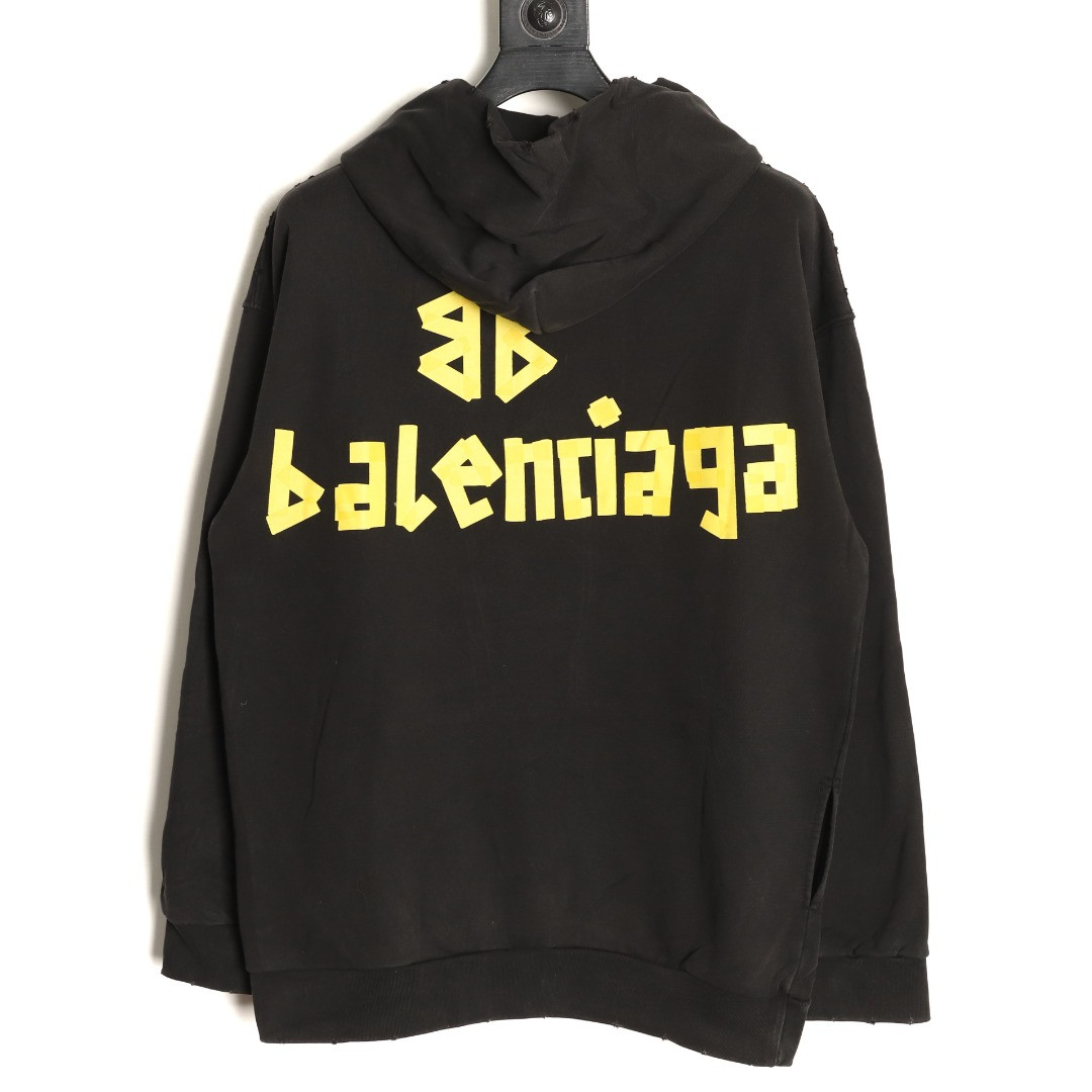 Ba1en*iaga BLCG 26ss Hoodies Black
