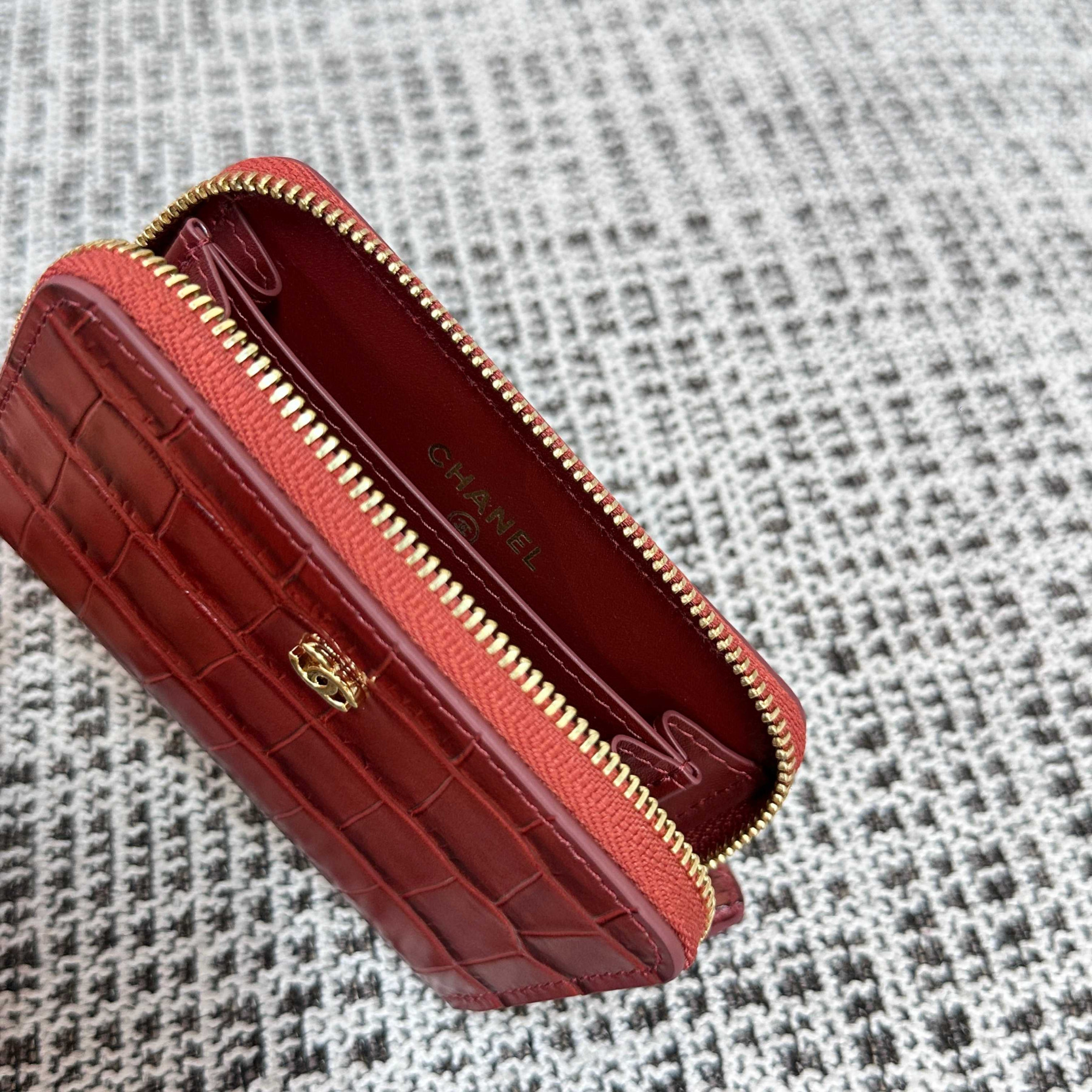 Ch**el Coin Purse AP5189 7.5x11x2cm