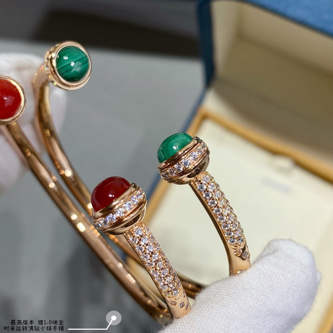 Piaget fully D1am0nd-encrusted rotating ball Bracelet